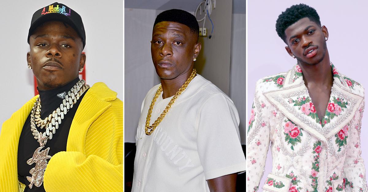 boosie defends dababy homophobic comments slams lil nas x naked