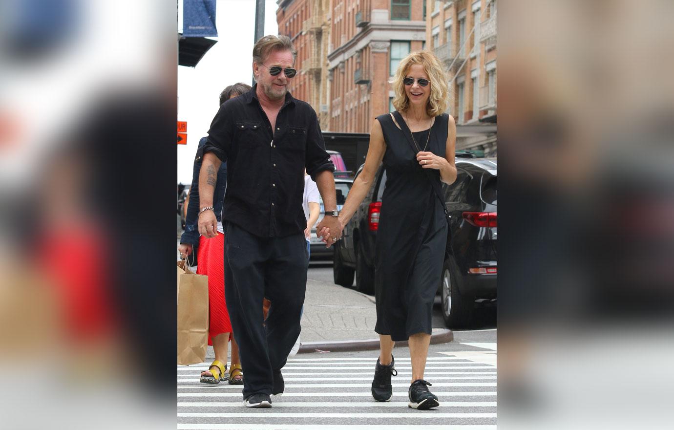 meg ryan engaged ring John mellencamp