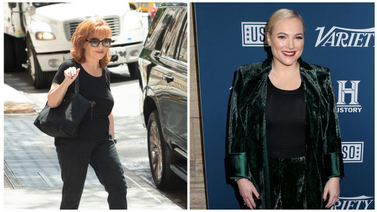 Joy Behar and Meghan McCain