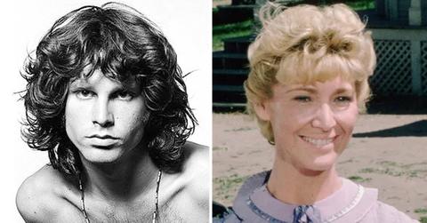 Photo of Charlotte Stewart and Jim Morrison