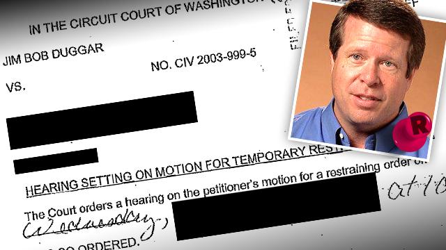 Jim Bob Duggar Restraining Order