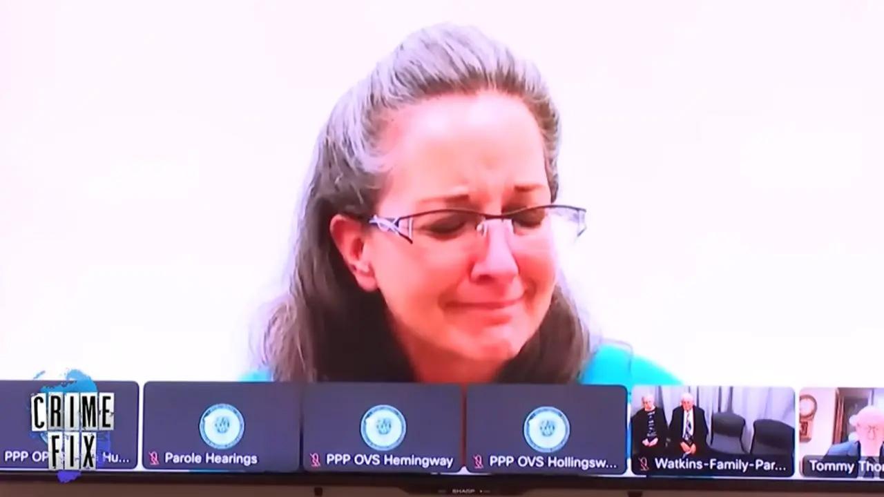 She confessed to driving her kids into a lake. 