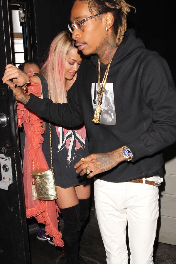 Rita Ora Wiz Khalifa Photos