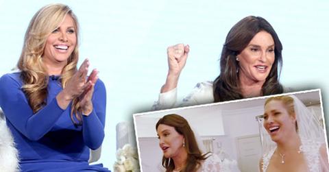 caitlyn jenner candis cayne talk marriage wedding plans