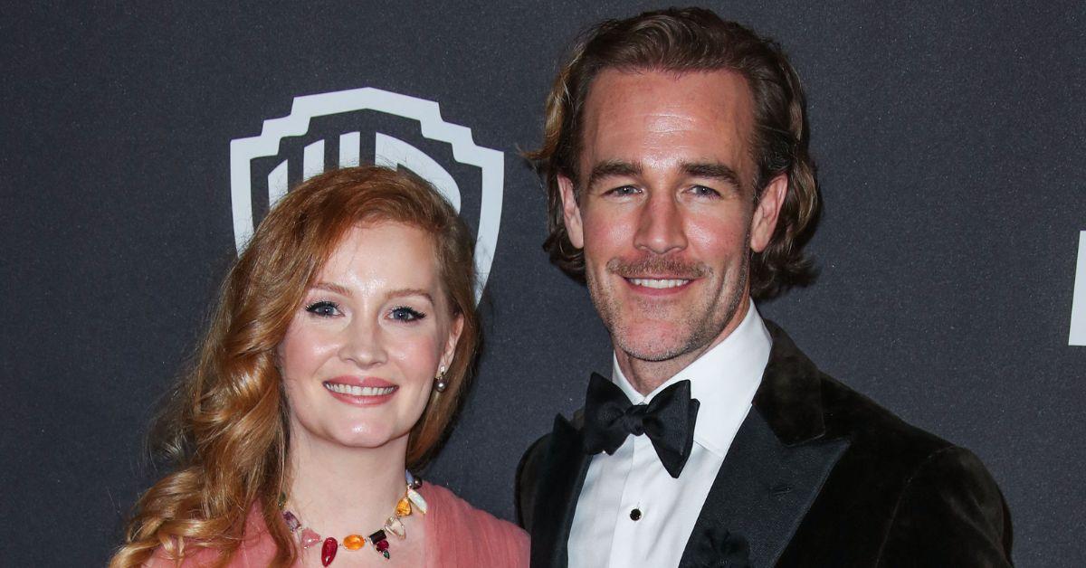 picture of James Van Der Beek and his wife Kimberly