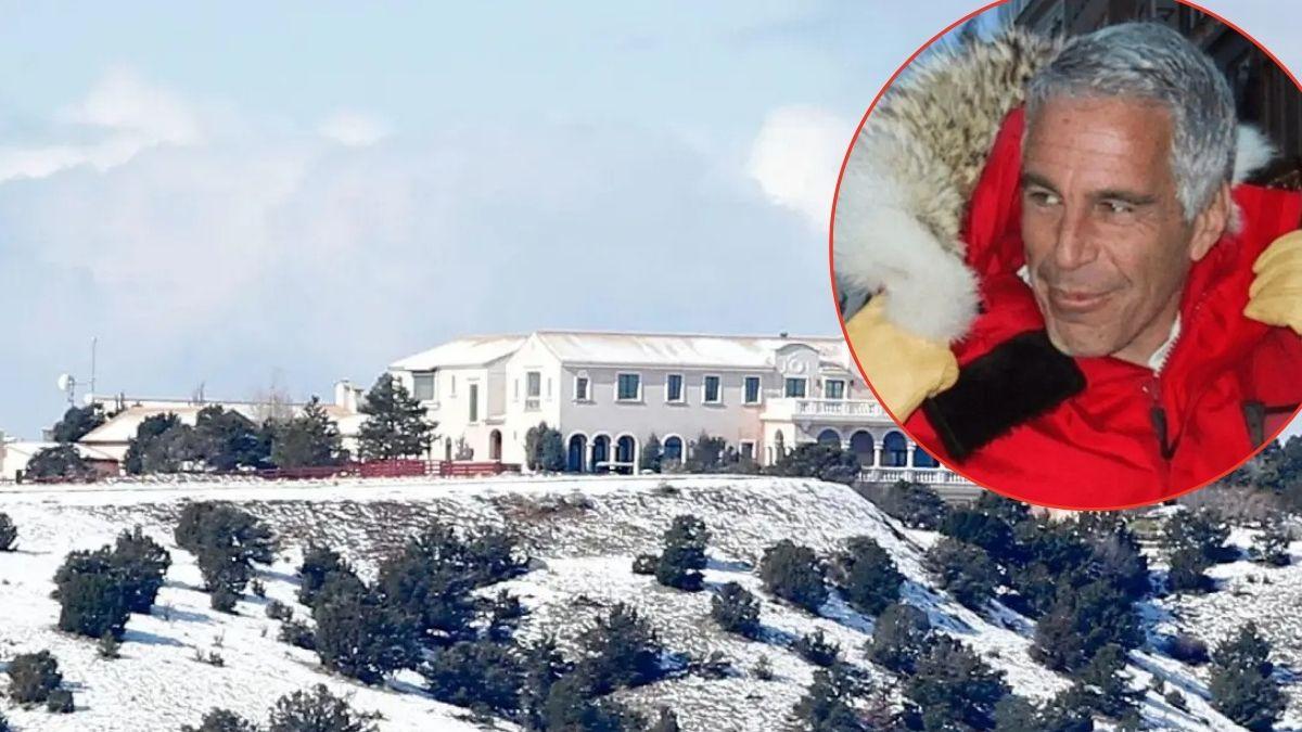 Photo of Jeffrey Epstein and Zorro Ranch estate