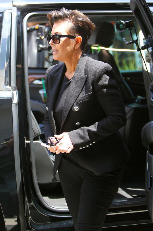 Kris Jenner Bald Spot