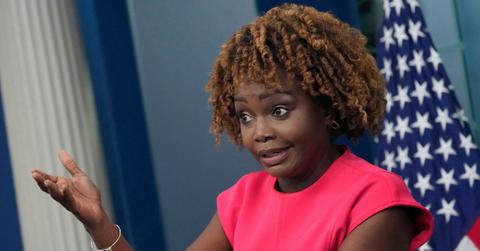 karine jean pierre misheard question rise anti semitism america says