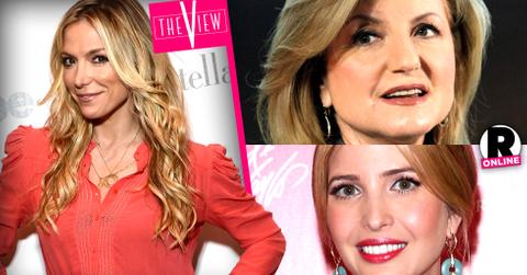 //debbie matenopoulos wants arianna huffington ivanka trump the view abc pp sl