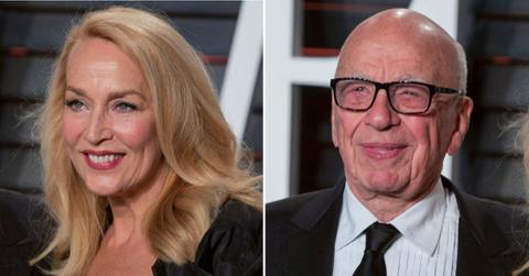 Jerry Hall Burned An Effigy Of Rupert Murdoch On Grill After He Dumped Her Via Email