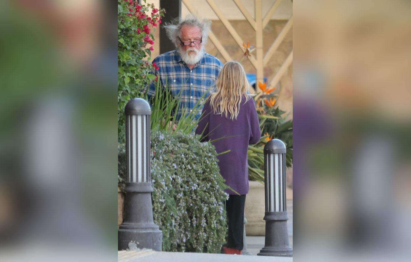 Nick Nolte Looks Like Santa Claus With Daughter