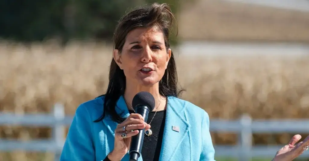 nikki haley polls  points ahead of joe biden in new poll