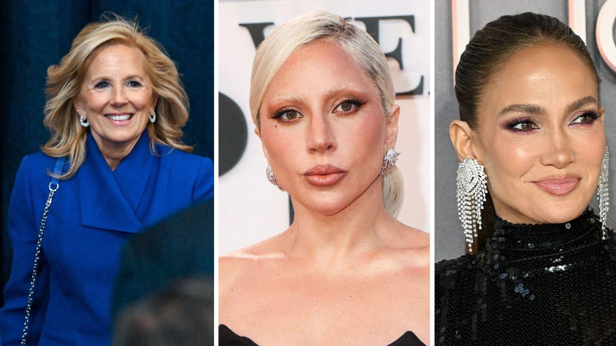 Jill Biden, Lady Gaga and Jennifer Lopez
