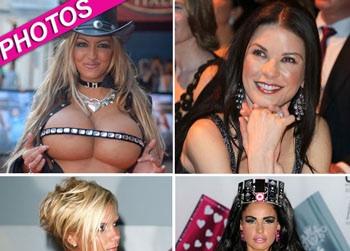 //brit celeb plastic