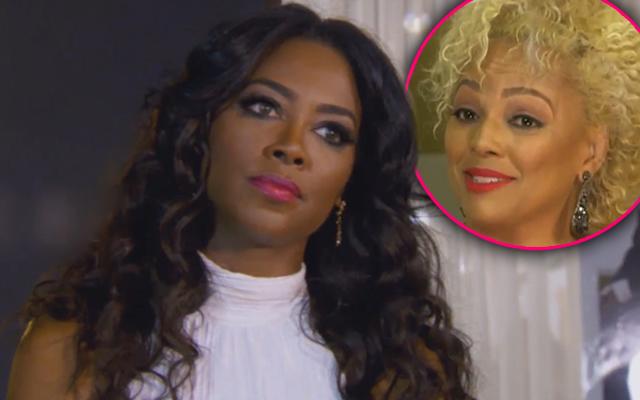 Kenya Moore Kim Fields ‘Real Housewives Of Atlanta’ Fight