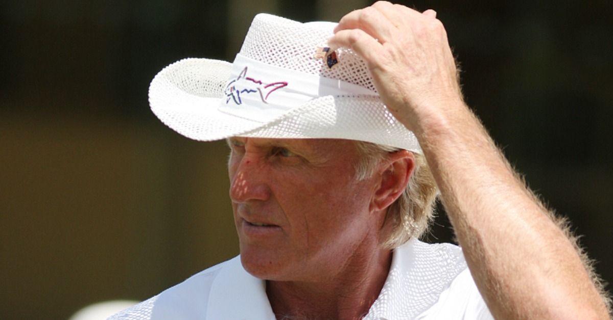 Greg norman best sale white straw hat