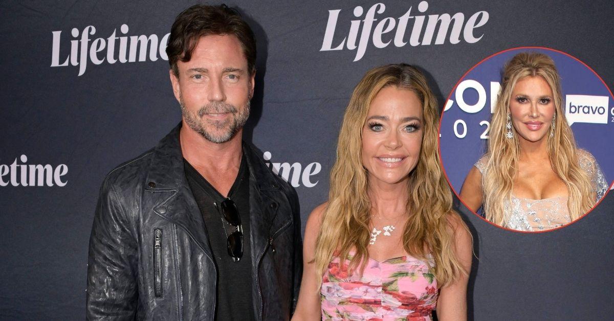 Composite photo of Aaron Phypers, Denise Richards, and Brandi Glanville 