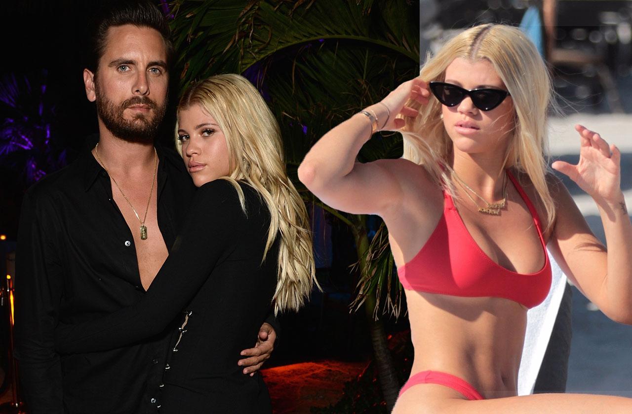 //Scott Disick Sofia Richie relationship photos pp