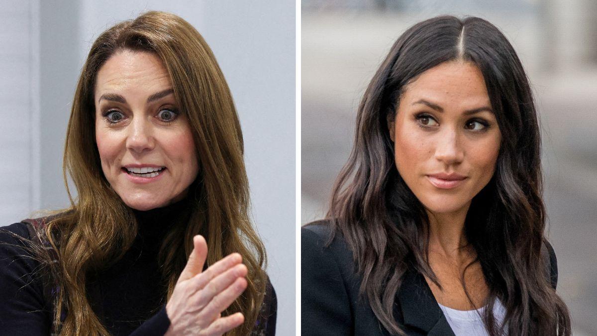 Photo of Kate Middleton, Meghan Markle