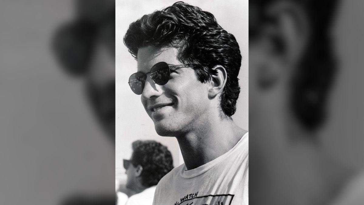 image of Madonna and JFK Jr. briefly dated during the 1980s when both were major cultural figures.