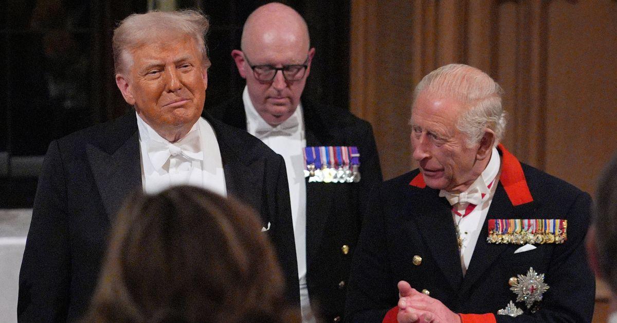 Photo of Donald Trump and King Charles