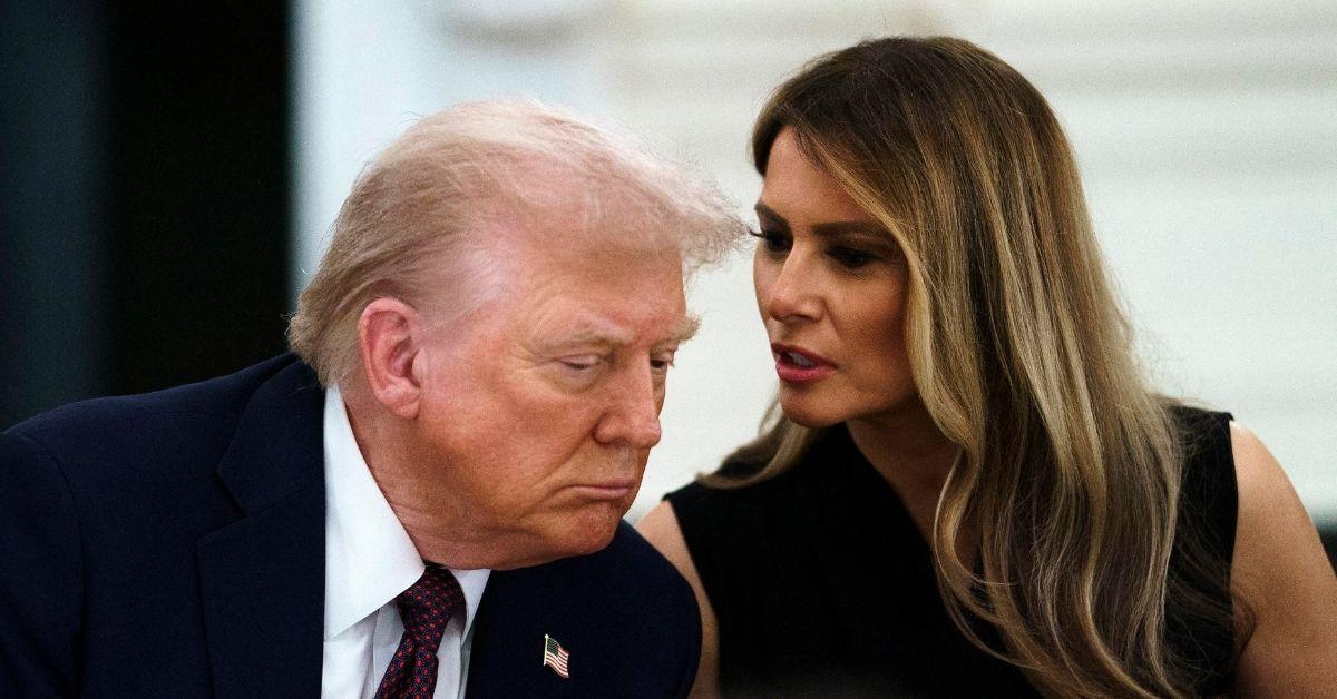 picture of Donald Trump and Melania Trump