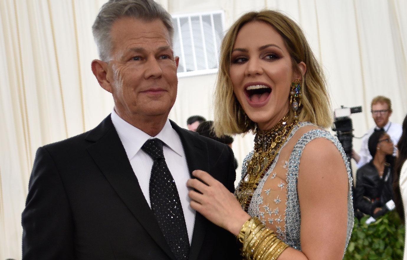 //katharine mcphee whines about attention on her david foster engagement pp