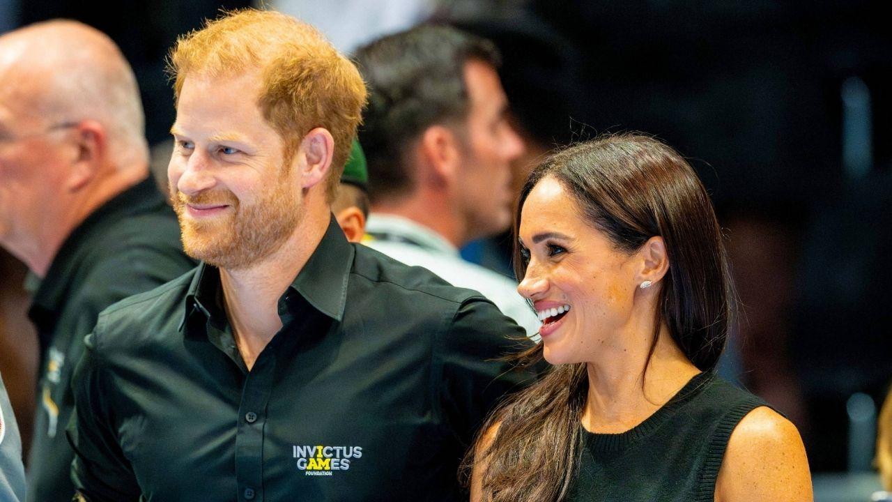 picture of prince harry and meghan markle