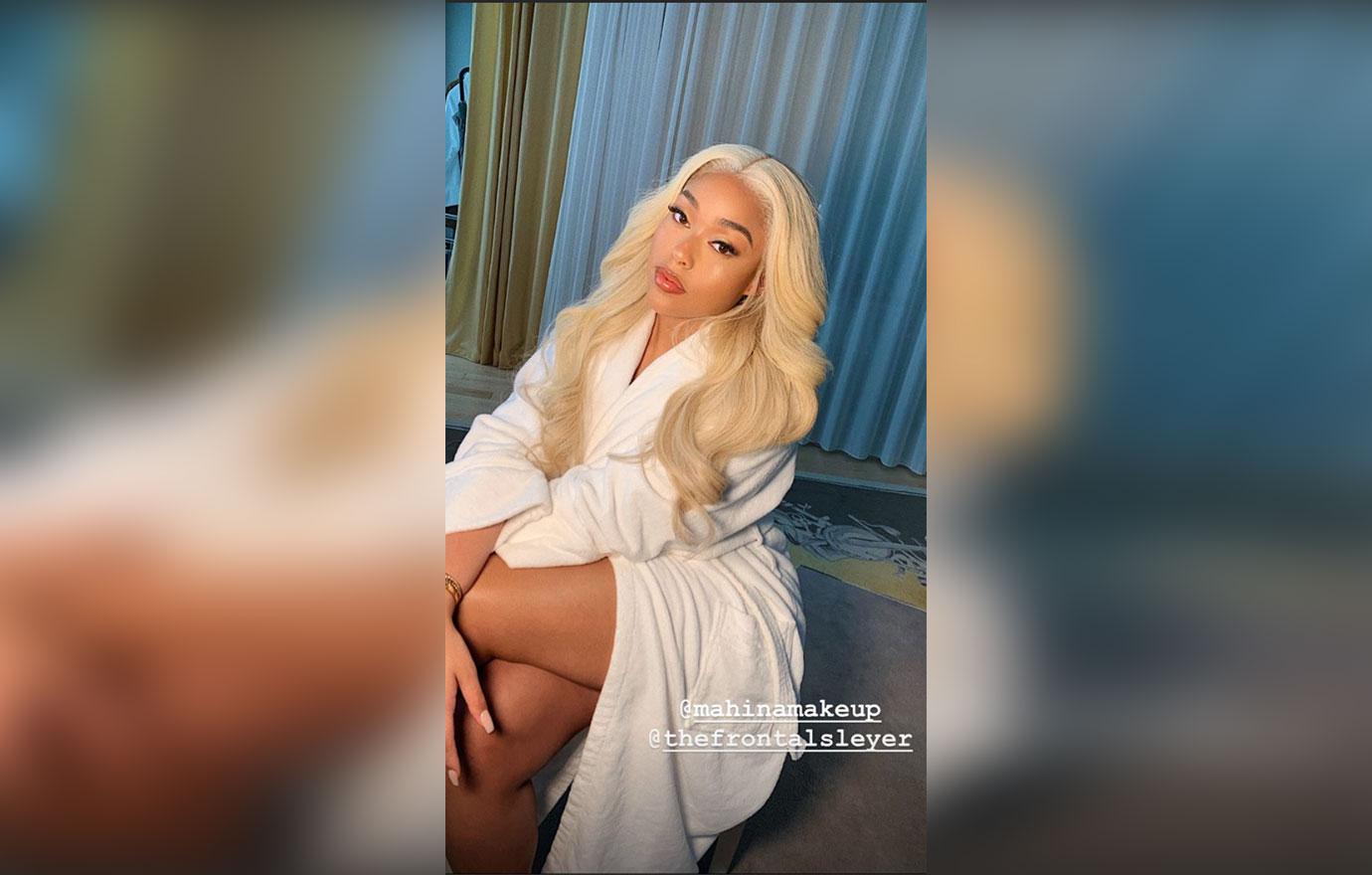 Jordyn Woods Launches Cosmetic Eyelash Company London Photos