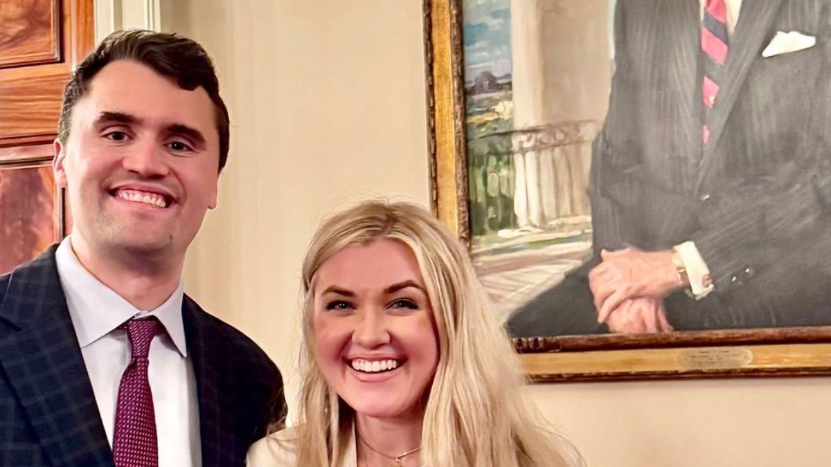 Photo of Charlie and Erika Kirk