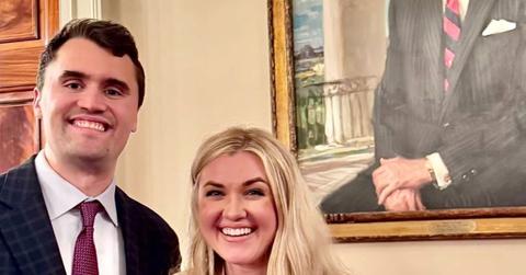 Photo of Charlie and Erika Kirk