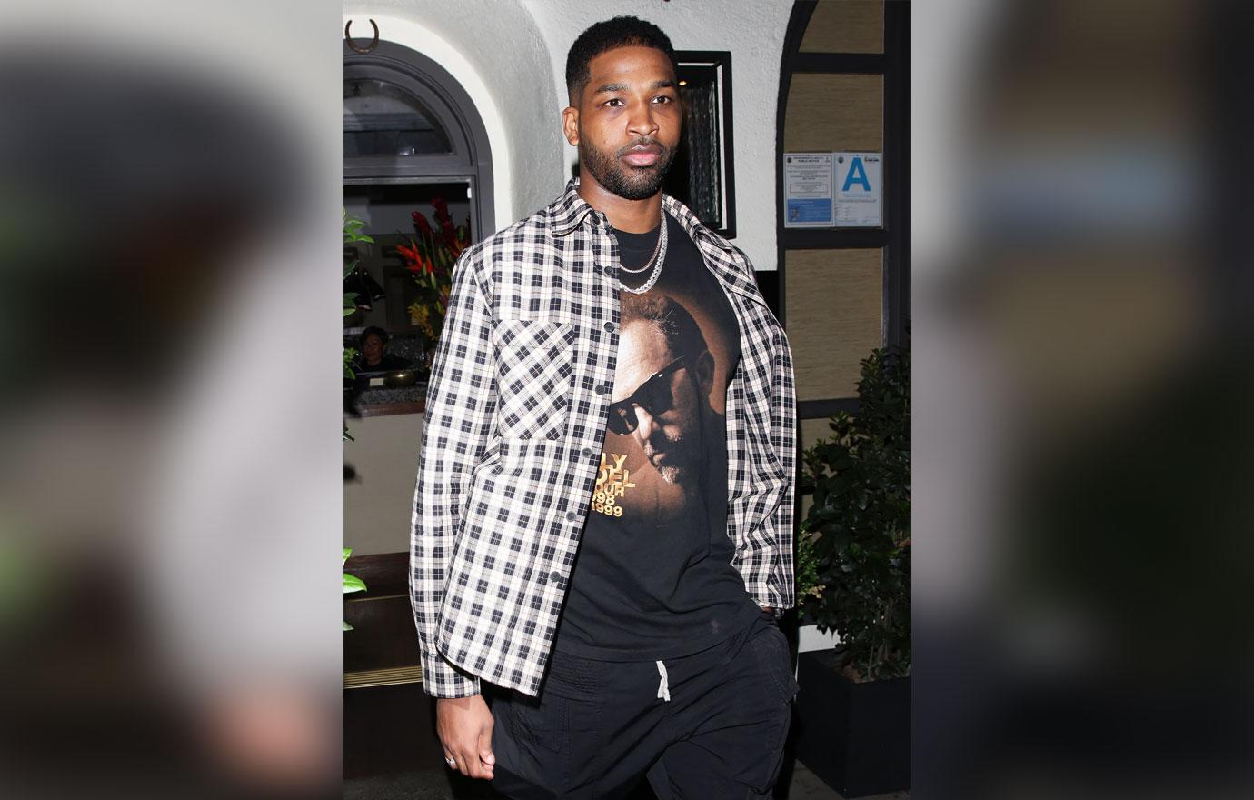 tristan thompson baby mama seen for first time  judgment defamation khloe kardashian r