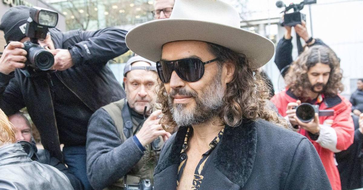 Russell Brand Has Bible Confiscated in Court as Disgraced…