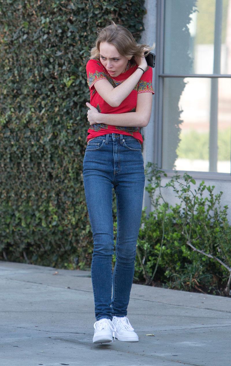 Lily-Rose Depp Scary Skinny Photos