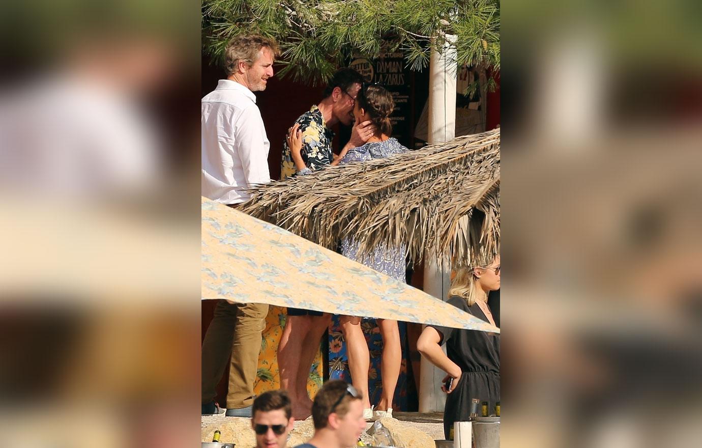 Michael Fassbender Alicia Vikander post wedding lunch