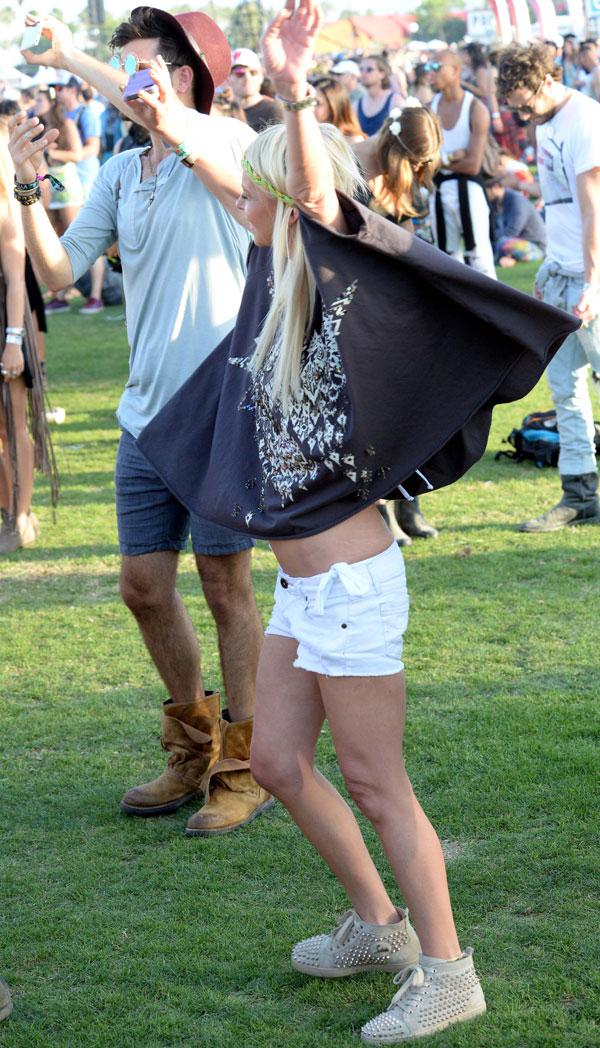 Tara Reid Scary Skinny Coachella​ 2015