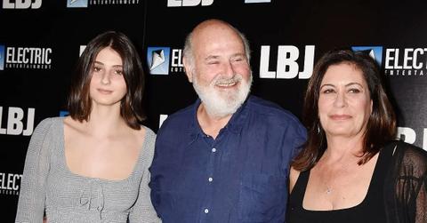 Photo of Rob, Michelle and Romy Reiner