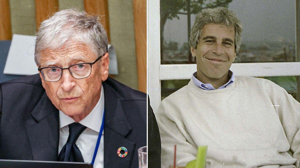 Photo of Bill Gates and Jeffrey Epstein
