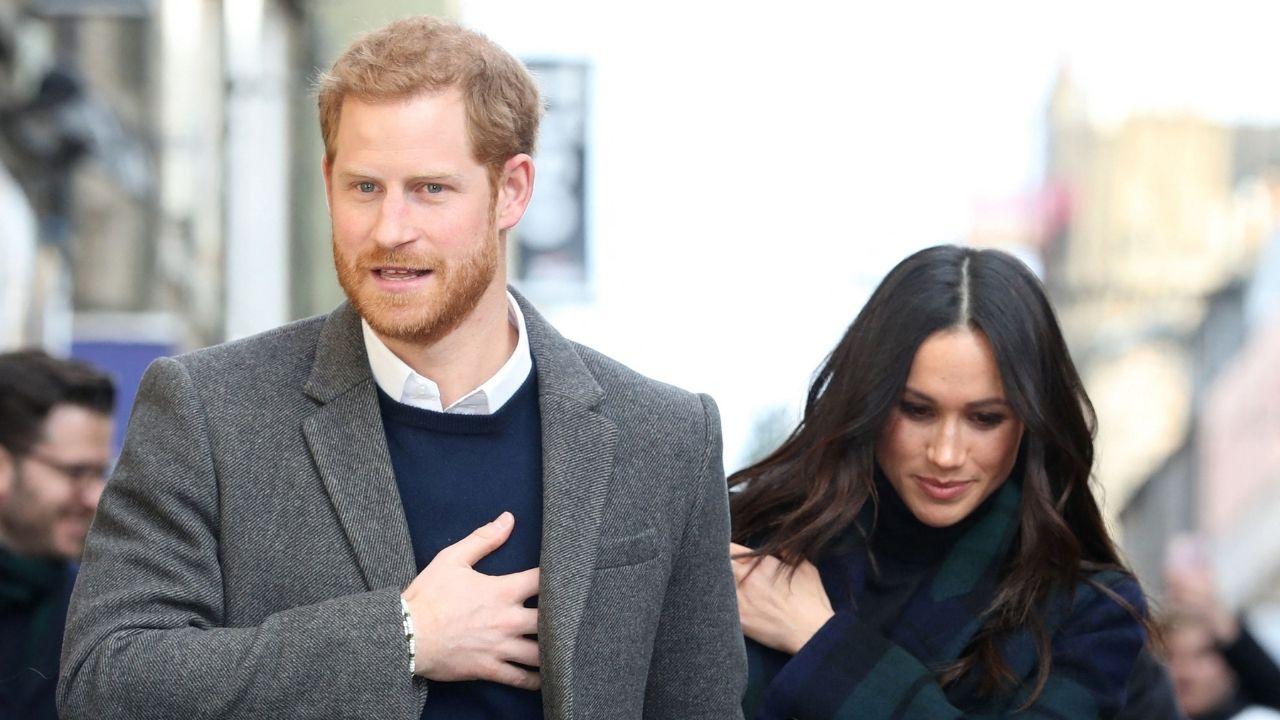 Photo of Prince Harry and Meghan Markle