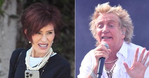 Photo of Sharon Osbourne, Rod Stewart