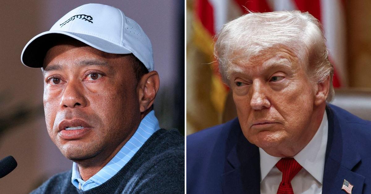 Tiger Woods Banned From Driving Trump Grandkids by Secret Service Even Before Recent DUI
