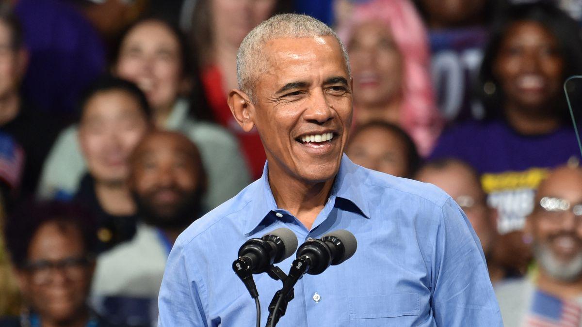image of The former vice president called Barack Obama 'one of the greatest presidents' for passing the Affordable Care Act.