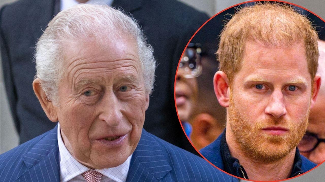 Photo of King Charles, Prince Harry