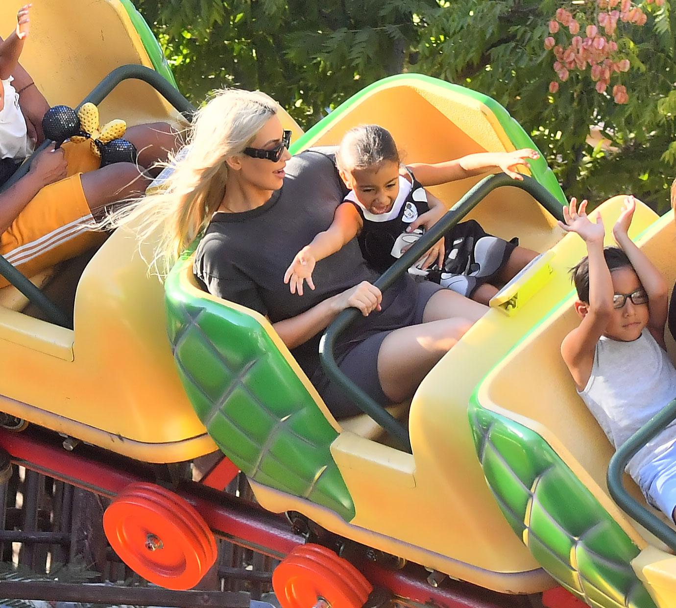 //Kim Kardashian birthday Kourtney kids Disneyland