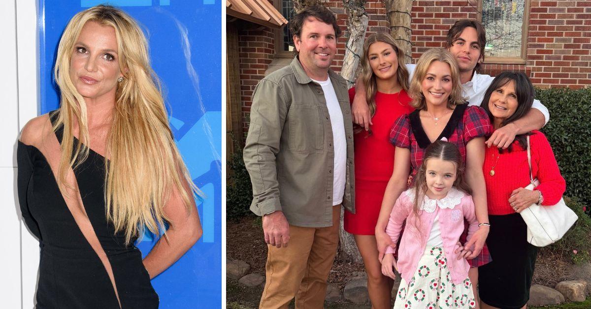 Photo of Britney Spears and estranged family