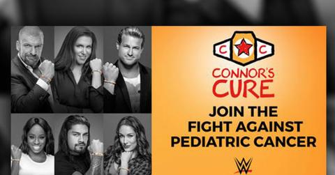 //wwe fight pediatric cancer RADAR