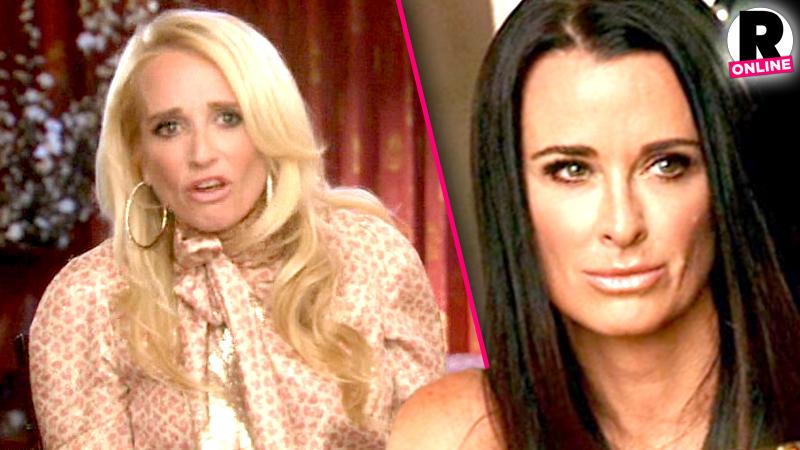 //kim kyle richards feuding get into huge fight rhobh finale filming pp sl