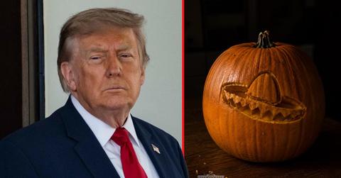 President Trump is being labeled 'racist' for a controversial Halloween post.