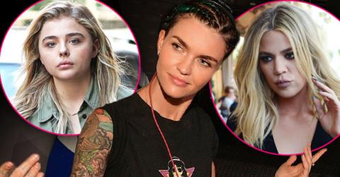 //khloe kardashian chloe grace moretz twitter feud ruby rose pp