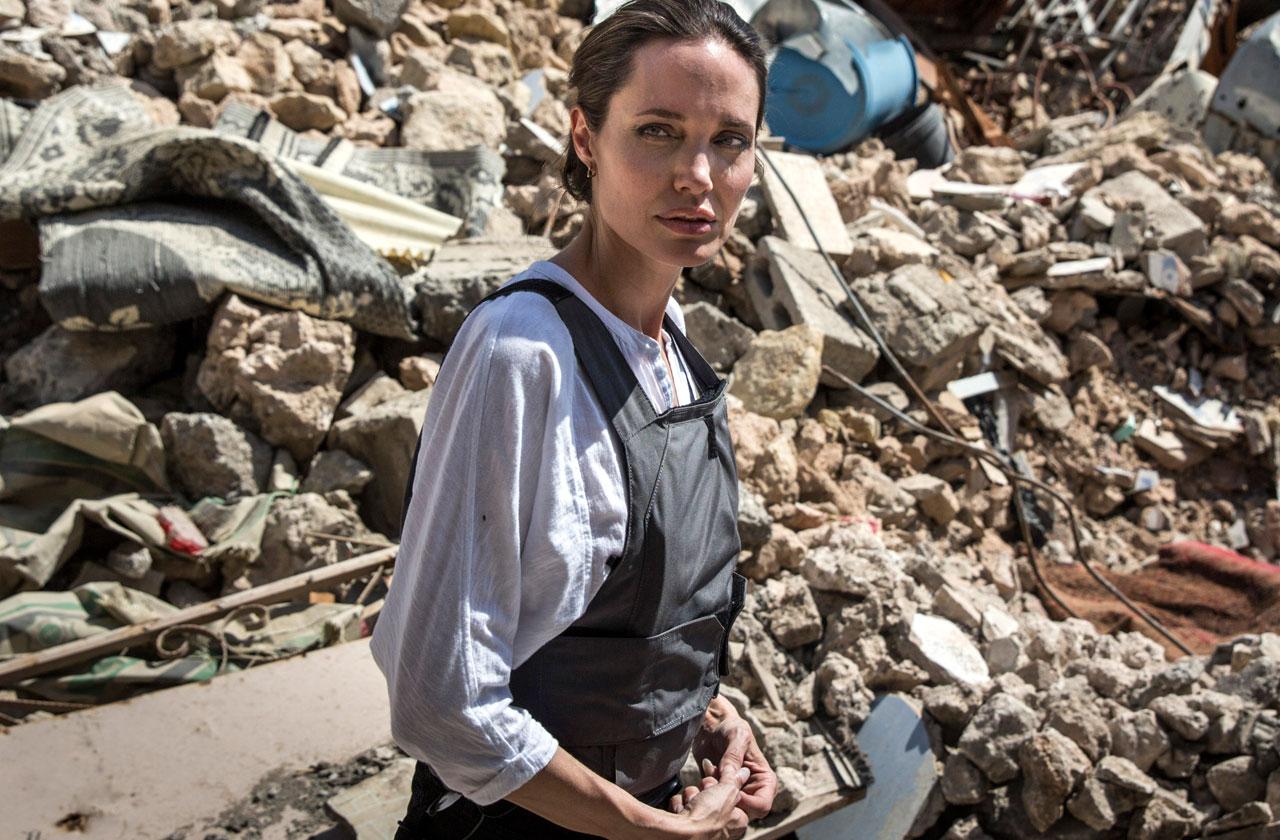 Angelina Jolie Refugee Trip Image Makeover